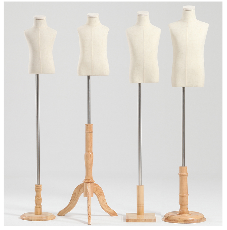 Children's Window Linen Mannequins Boy and Girl Dummies Kids Mannequin