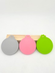 Easy Sealing and Storage Branded Silicone Pet Food Can Lid