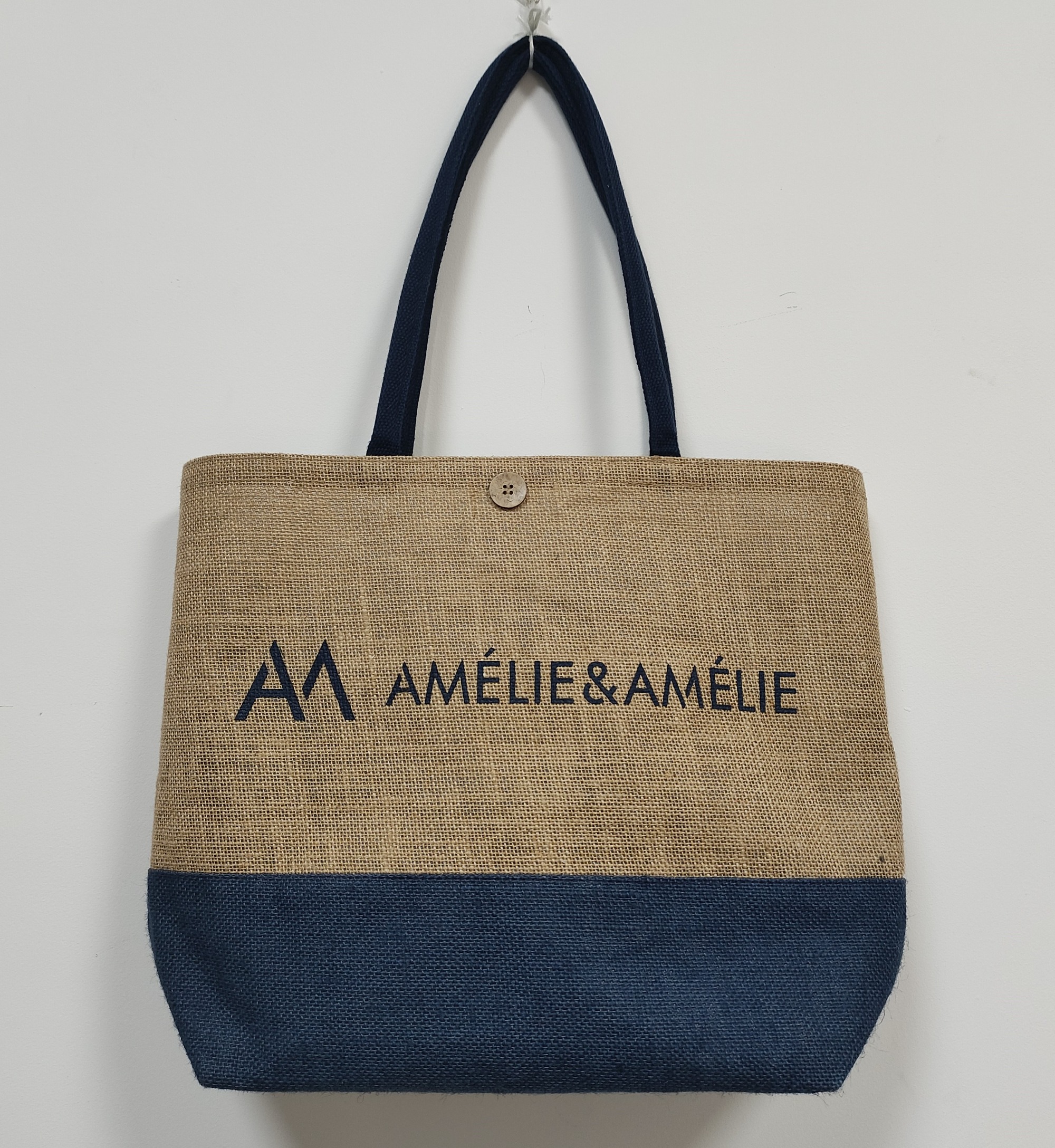 Custom Promotional Branded Eco-Friendly Natural Jute Bag Shopping Bag