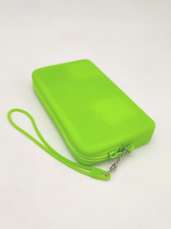 Custom Colorful Branding Pattern Waterproof Zipper Silicone Beach Bag