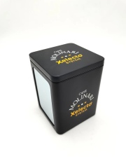 Customized Coffee Shop Restaurant Decoration Tinplate Tissue Box Ring Napkin Holder