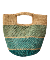 Handmade Colorful Strip Summer Holiday Seaside Beach Hand Tote Straw BagHandmade Colorful Strip Summer Holiday Seaside Beach Hand Tote Straw Bag