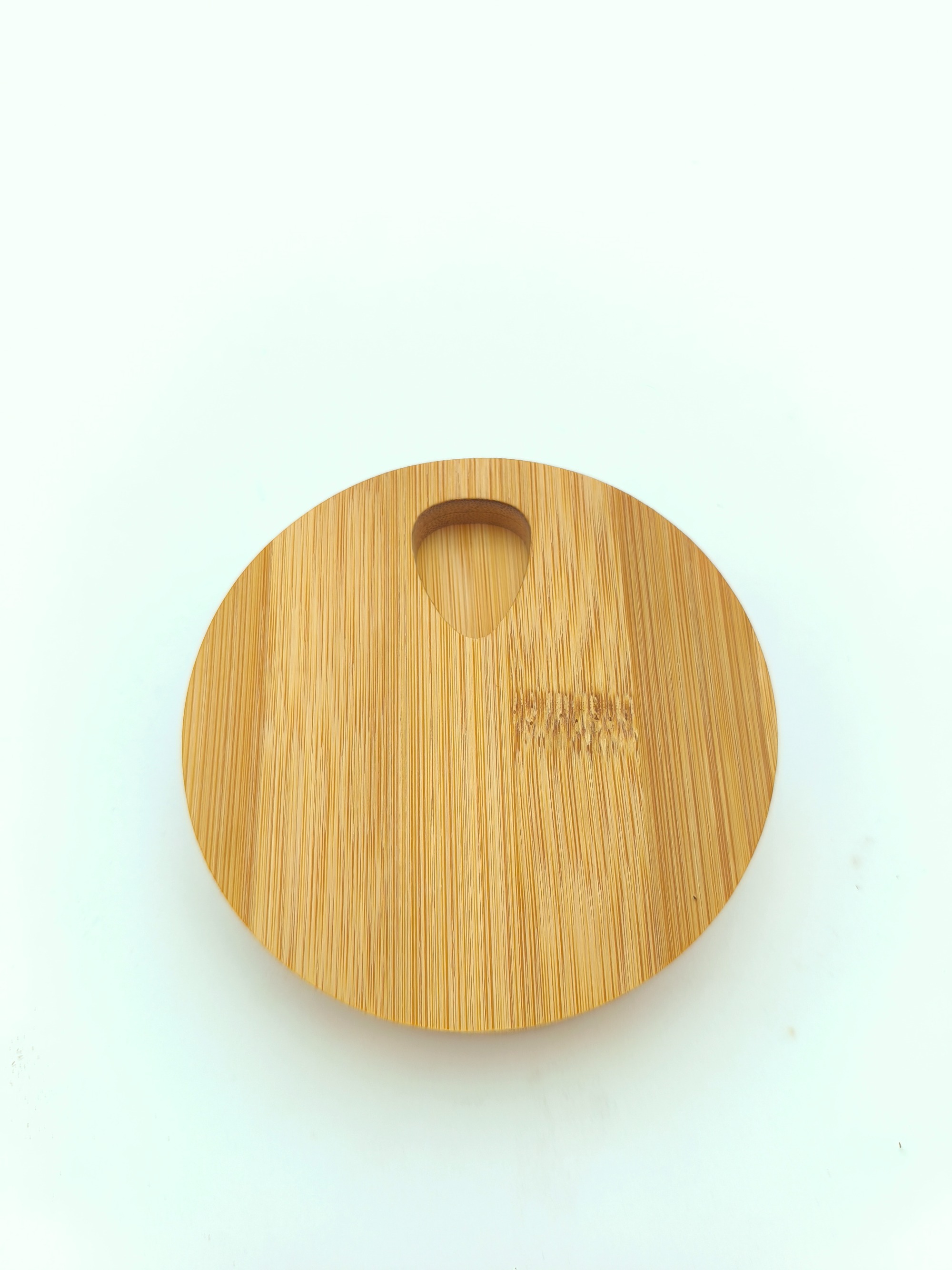 Sustainable Round Bamboo Wooden Pill Organizer 7days Weekly Medication Storage Pill Box