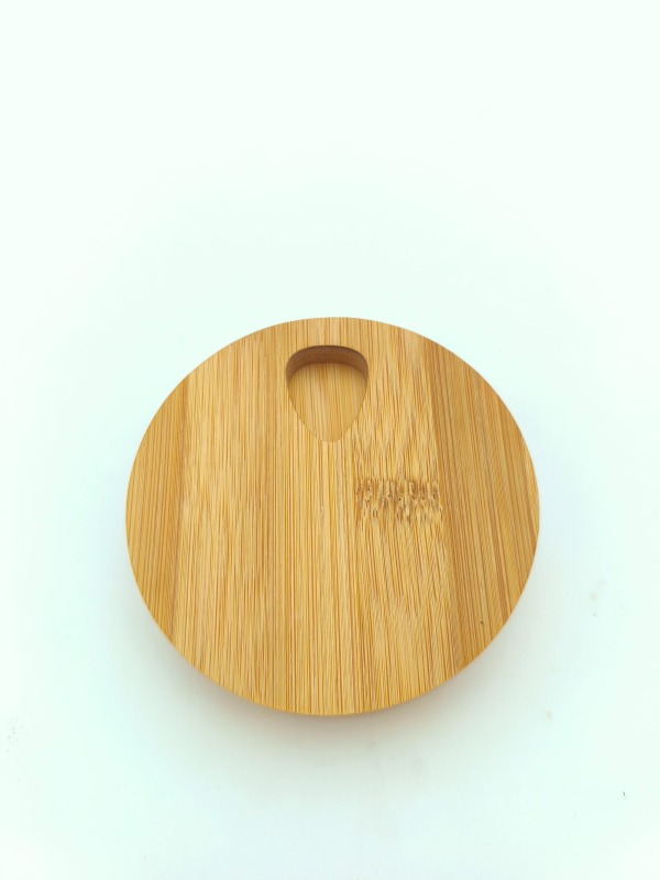 Sustainable Round Bamboo Wooden Pill Organizer 7days Weekly Medication Storage Pill Box