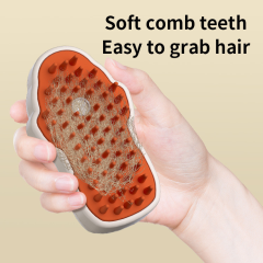 Dogs&Cats Grooming Tool Spray Anti-Flying Fur&Massage Bristles Self-Cleaning Pet Brush