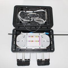 16 fiber outdoor fiber optic distribution box ftth optic fiber terminal box