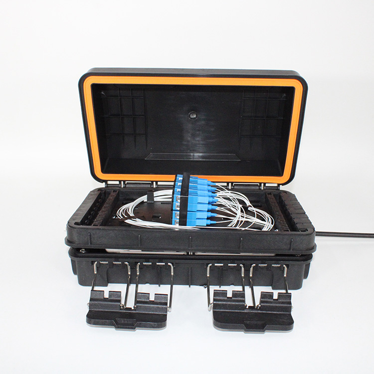 16 fiber outdoor fiber optic distribution box ftth optic fiber terminal box