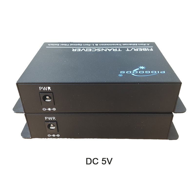 20Km 1000M Gigabit Ethernet Rj45 4 Ports Single Fiber Optic Transceiver Media Converter Suppliers