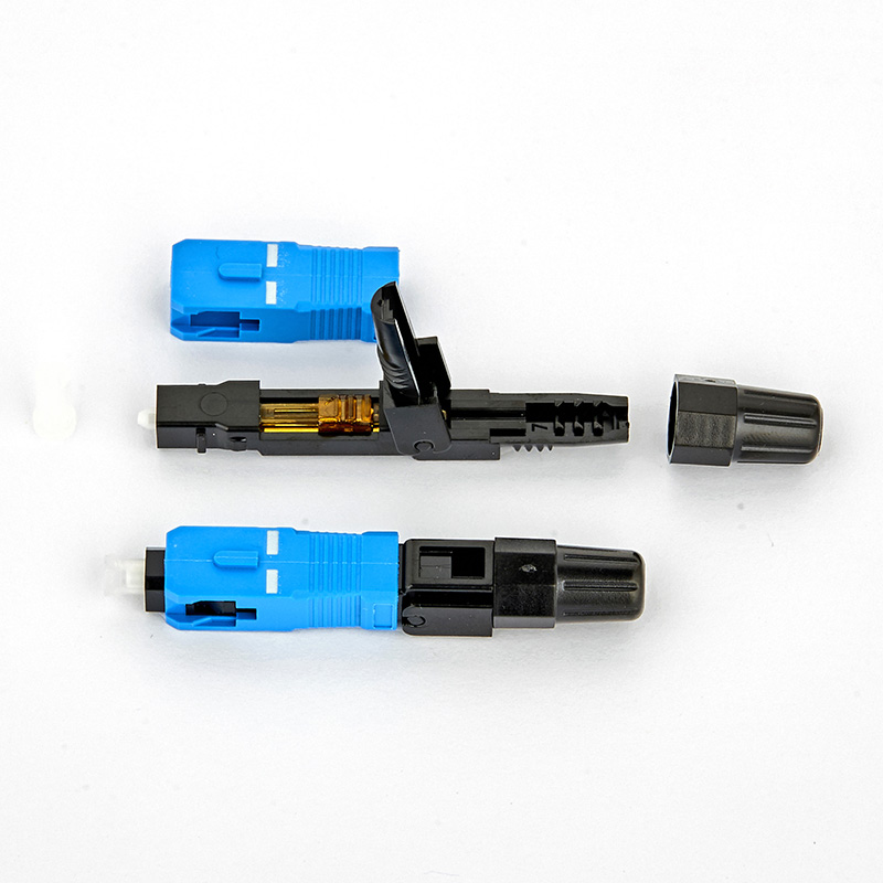 High Quality Fast Quick Connector Conector De Fibra Optica 500 Unidades Sc Upc Fiber Optic Fast Connector For Ftth