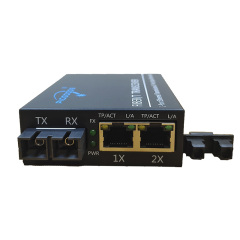 10 100 1000 80Km 1000Mbps Dual Fiber Optic Sm Mm Media Converter Price Multi Mode 1.25G Single Mode 1310Nm,20Km