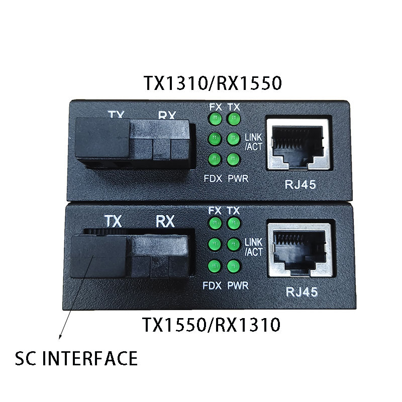 Mini Tx1550 20Km Rj45 Ethernet Single Mode Optical Fiber Optic Media Converter Suppliers