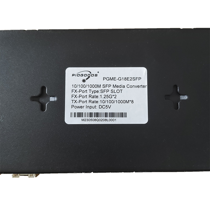 Suppliers 10/100/1000M Ethernet Gigabit Sfp 8 Port 1000M Fiber Optic Media Converter