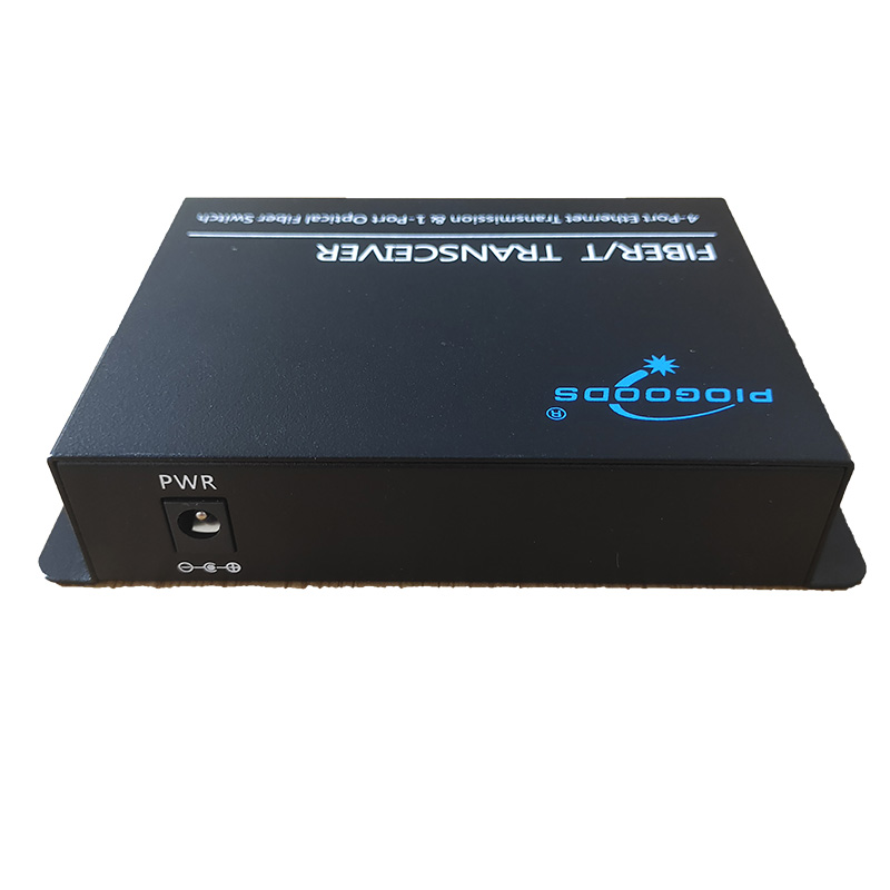100M 4 Ports Rj45 Dual Fibe Multi Single Mode 80Km 120Km Fiber Optic Media Converter