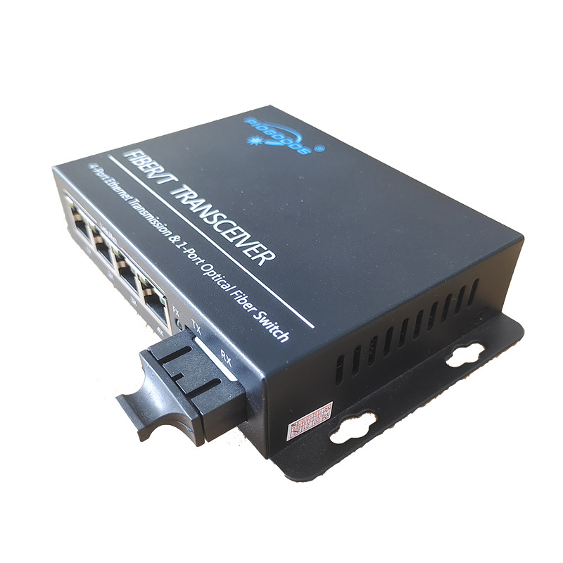 High Quality 1000M Single Mode Dual Fiber Optic Rj45 Fast Ethernet Media Converter Gigabit