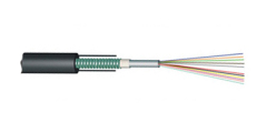 GYXTW Outdoor Single Mode And Multimode 4/6/8/12 Core Fiber Optic Cable