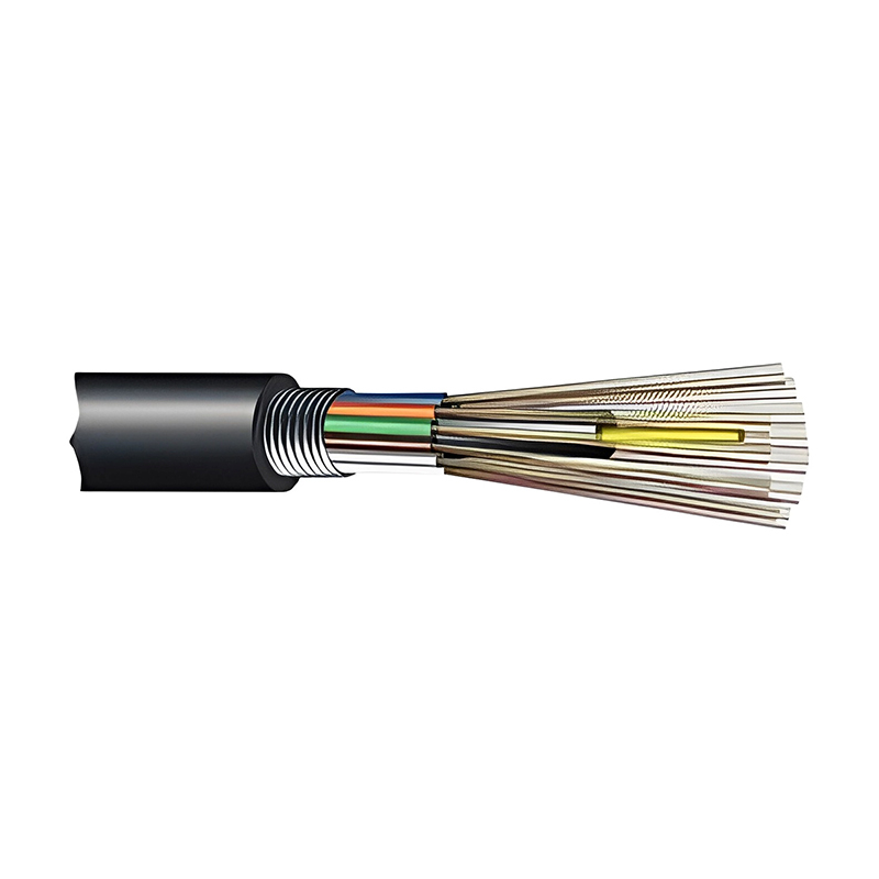 GYFTA 2~144 Core Stranded Loose Tube Non-metallic Strength Member Non-armored Fiber Optic Cable