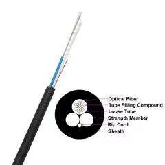 GYFFY 2-24cores single mode,G652D Optical Fiber cable ADSS fibre optic cable outdoor
