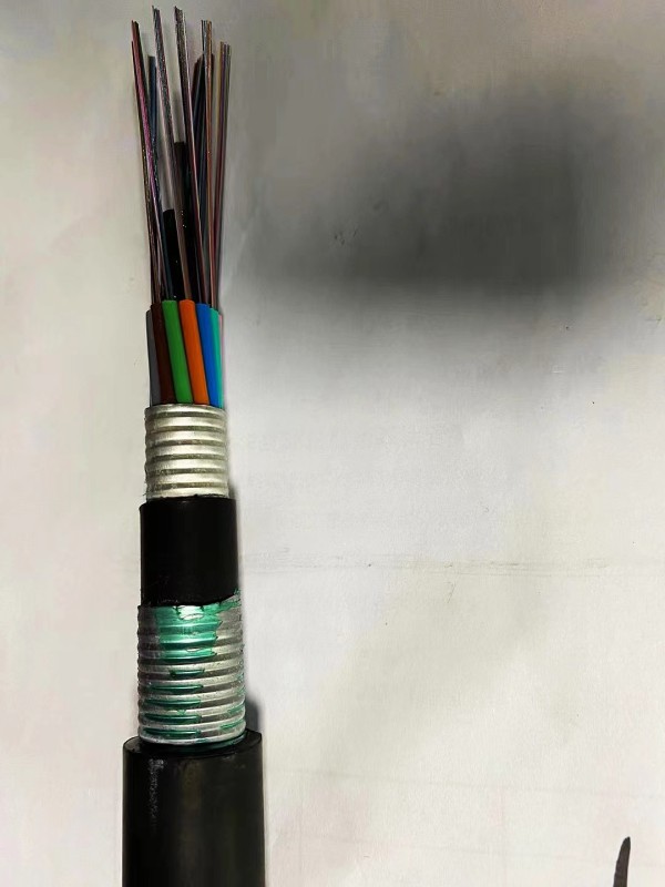 GYTS53- 6、12、24、36 core Stranded Loose Tube Double Jacket and Double Armoured Outdoor Fiber Optic Cable