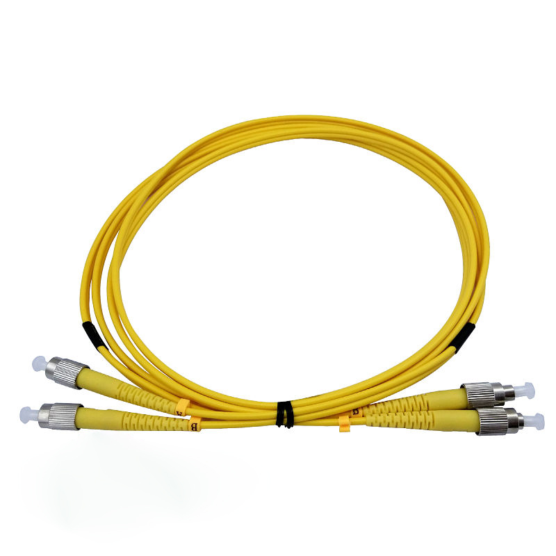 SM,G652 cable,3.0mm diameter FC/UPC-FC/UPC Optical Fiber patch cord