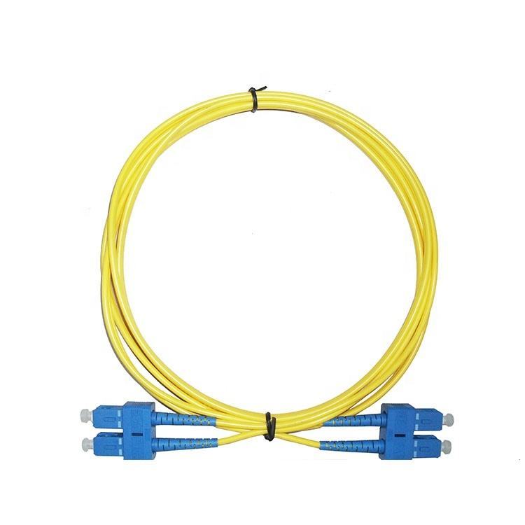 single mode G652D G657A 3 meters fiber optic patch cord sc upc patch cord