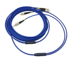 SM,G652 cable,3.0mm diameter FC/UPC-FC/UPC Optical Fiber patch cord