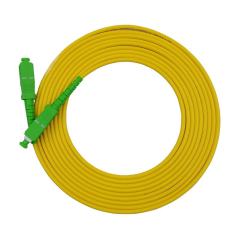 SC/APC 3.0mm G65D G657A ftth optical fiber patch cord 3 meter fiber optic patch cord