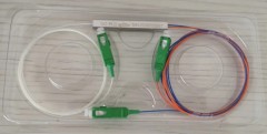 1X2 mini PLC optical fiber splitter