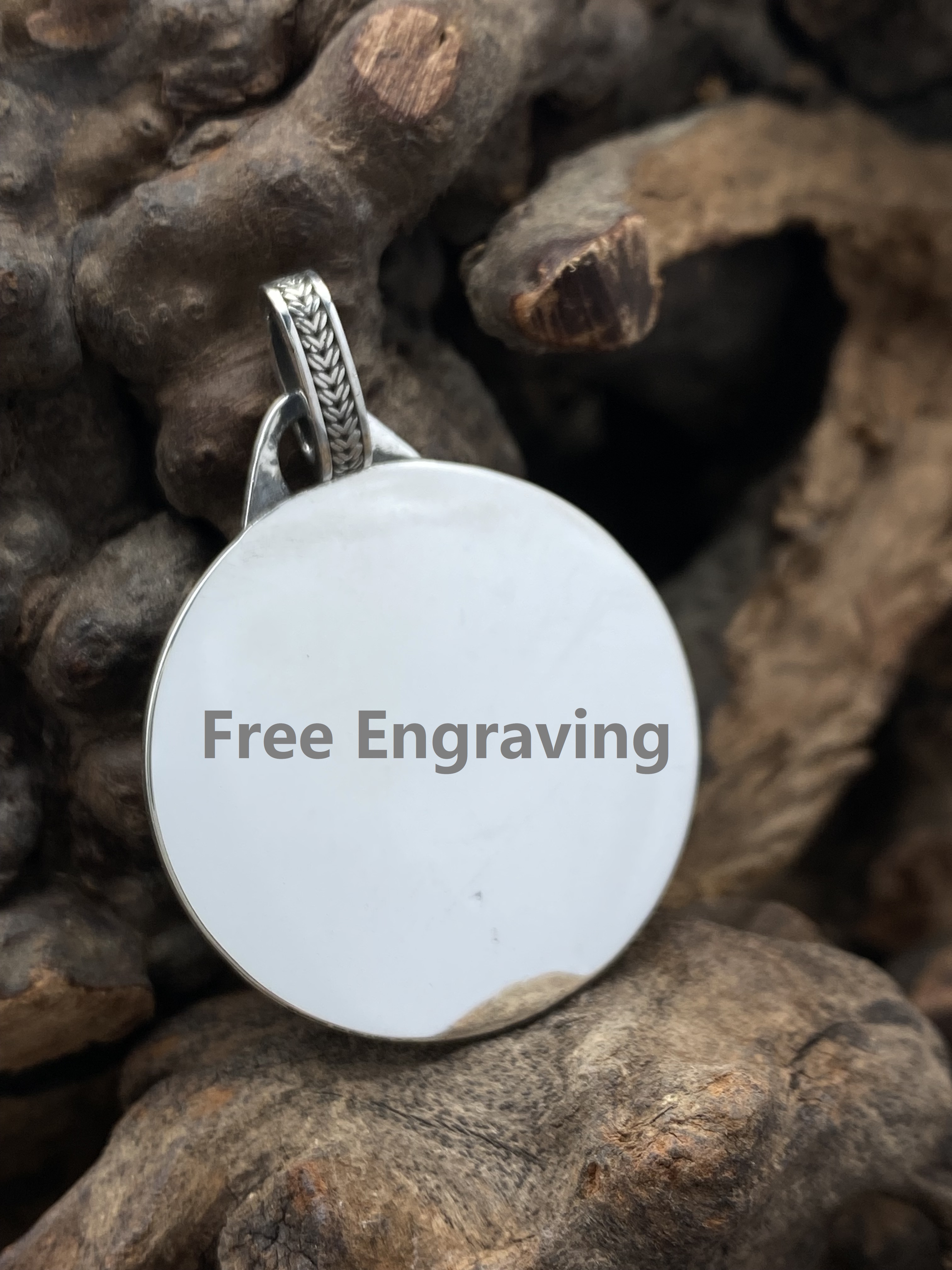 Viking Compass Engraved Pendant Vegvisir Pendant Men Personalized Pendant Viking Necklace Oxidized Silver 925