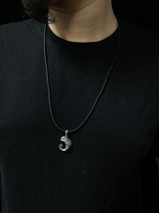 Chameleon Pendant lizard Pendant Cabrite Pendant Necklace For Men Gift For Him Sterling Silver 925