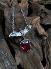 Bat Pendant Gothic jewelry Vampire Bat Necklace Gothic Necklace Bat Necklace S925