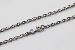 Silver Chain Mens Chain Sterling 925 Chain 3mm 4mm 4.5mm 5.5mm