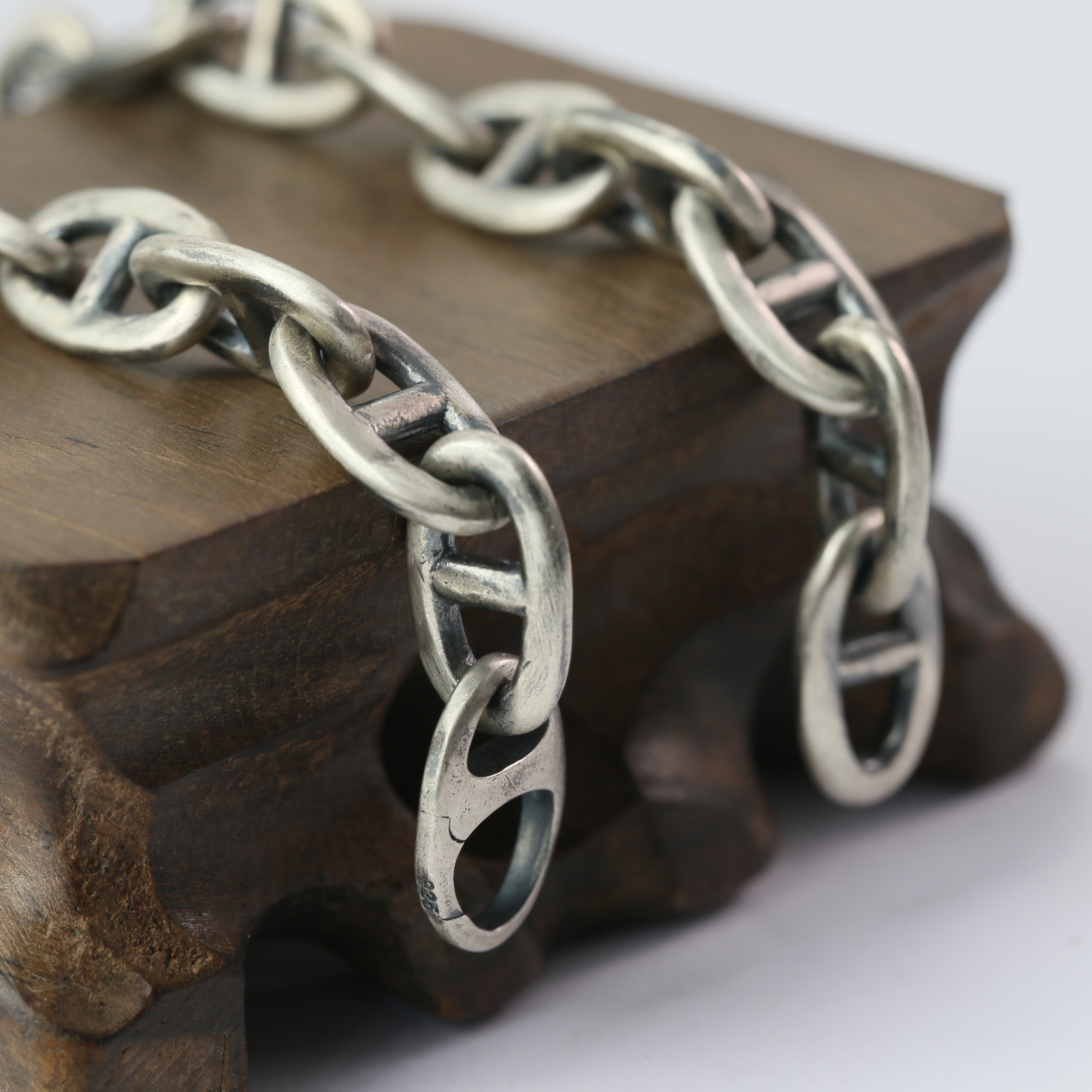 Silver Chain Mens Chain Sterling 925 Chain 9.2mm