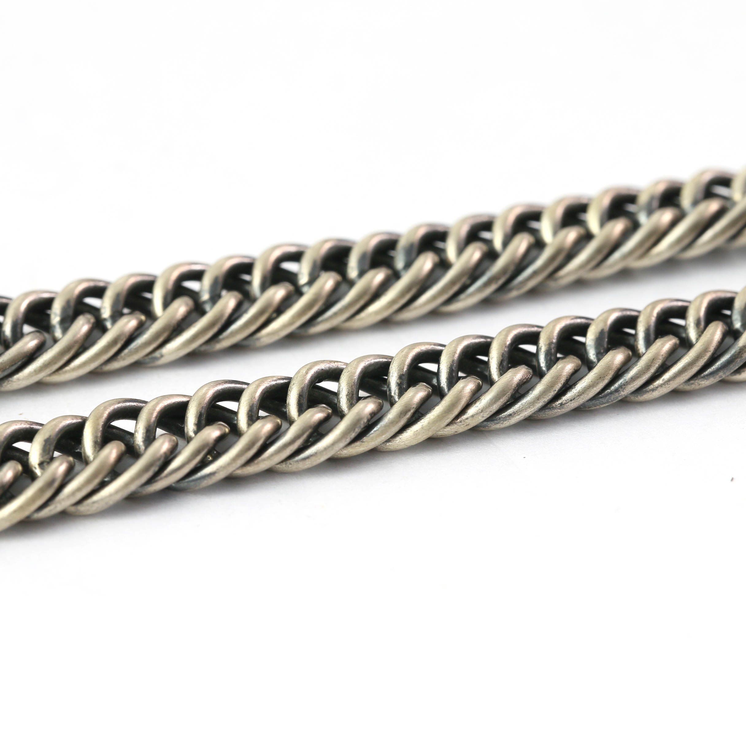 Silver Chain Mens Chain Sterling 925 Chain 9mm
