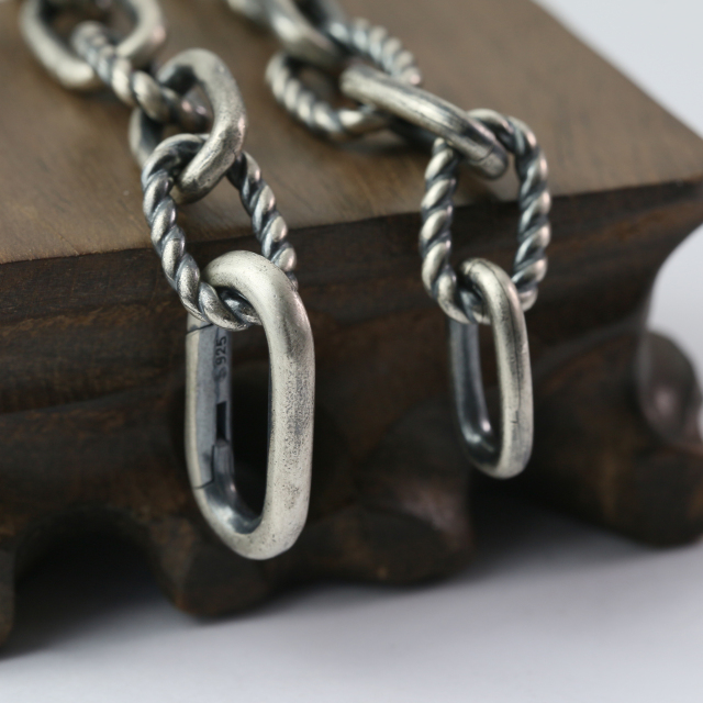 Silver Chain Mens Chain Sterling 925 Chain 14mm