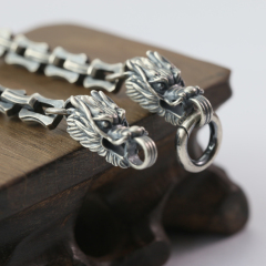 Silver Chain Mens Chain Sterling 925 Chain 6mm