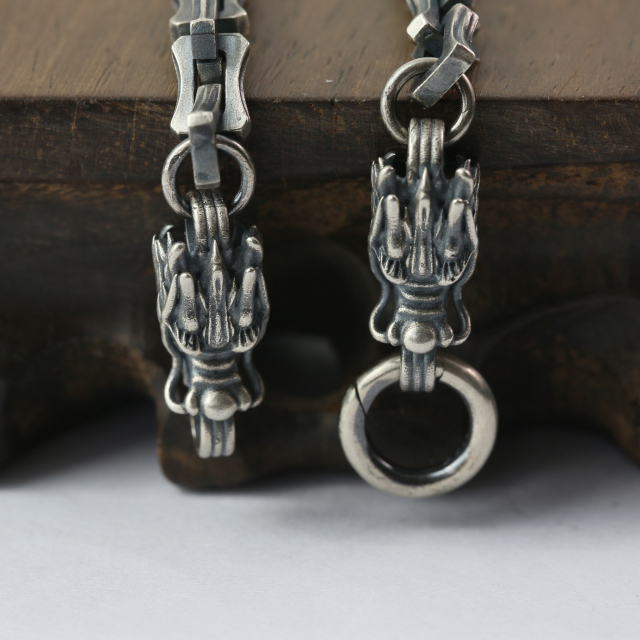 Silver Chain Mens Chain Sterling 925 Chain 13mm