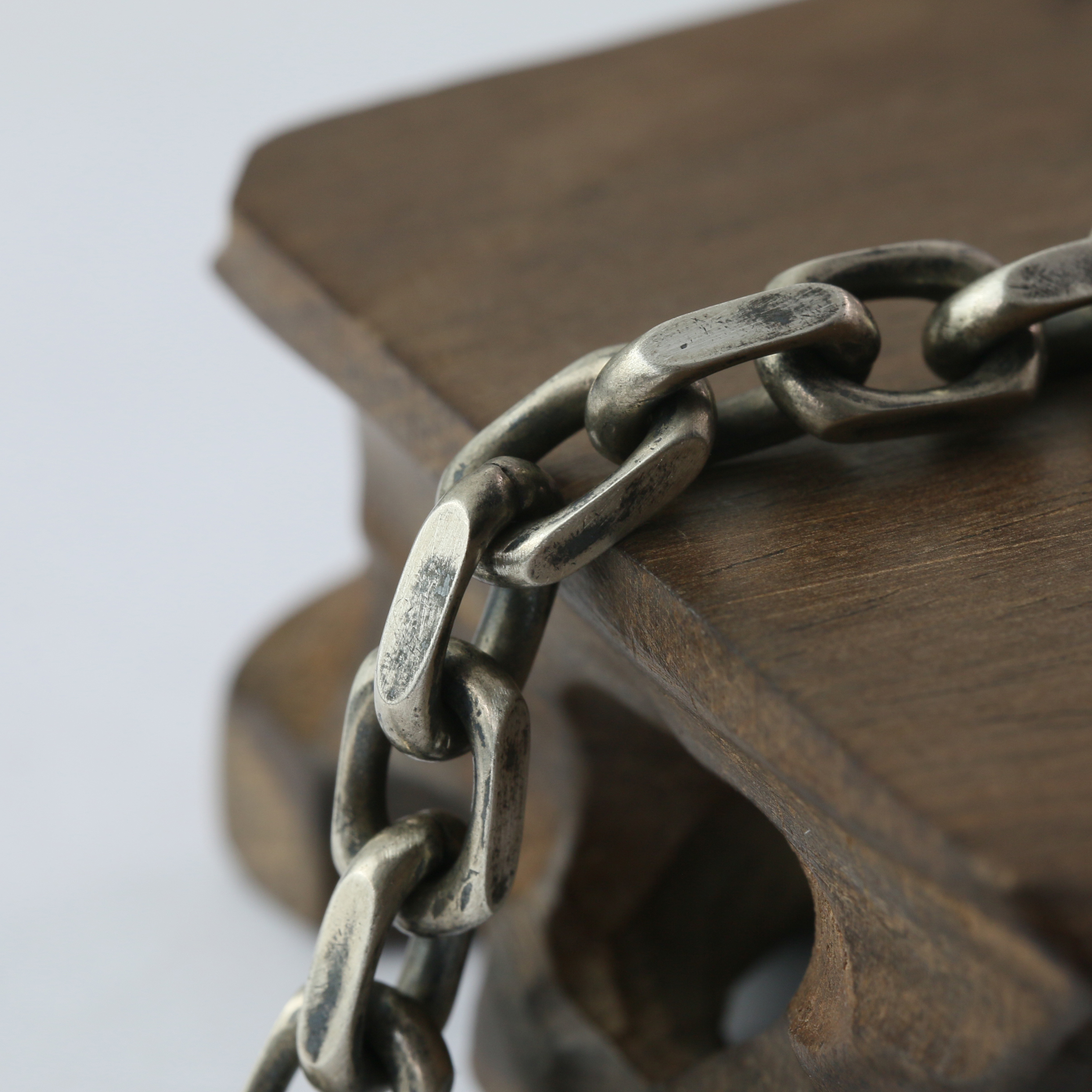 Skull Bracelet Chain  Silver Chain Mens Chain Sterling 925 Chain