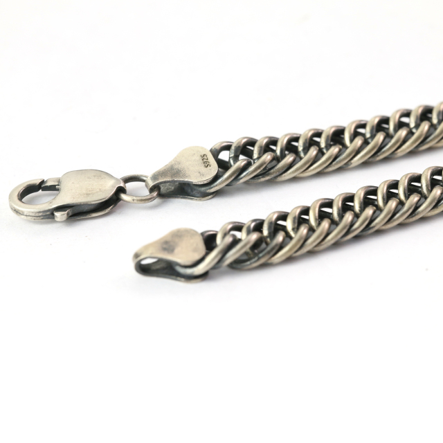 Silver Chain Mens Chain Sterling 925 Chain 9mm