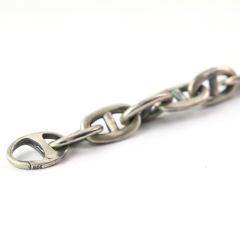 Silver Chain Mens Chain Sterling 925 Chain 9.2mm