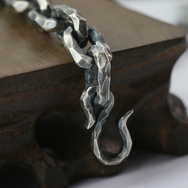 Silver Chain Mens Chain Sterling 925 Chain 10mm