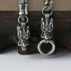 Silver Chain Mens Chain Sterling 925 Chain 13mm
