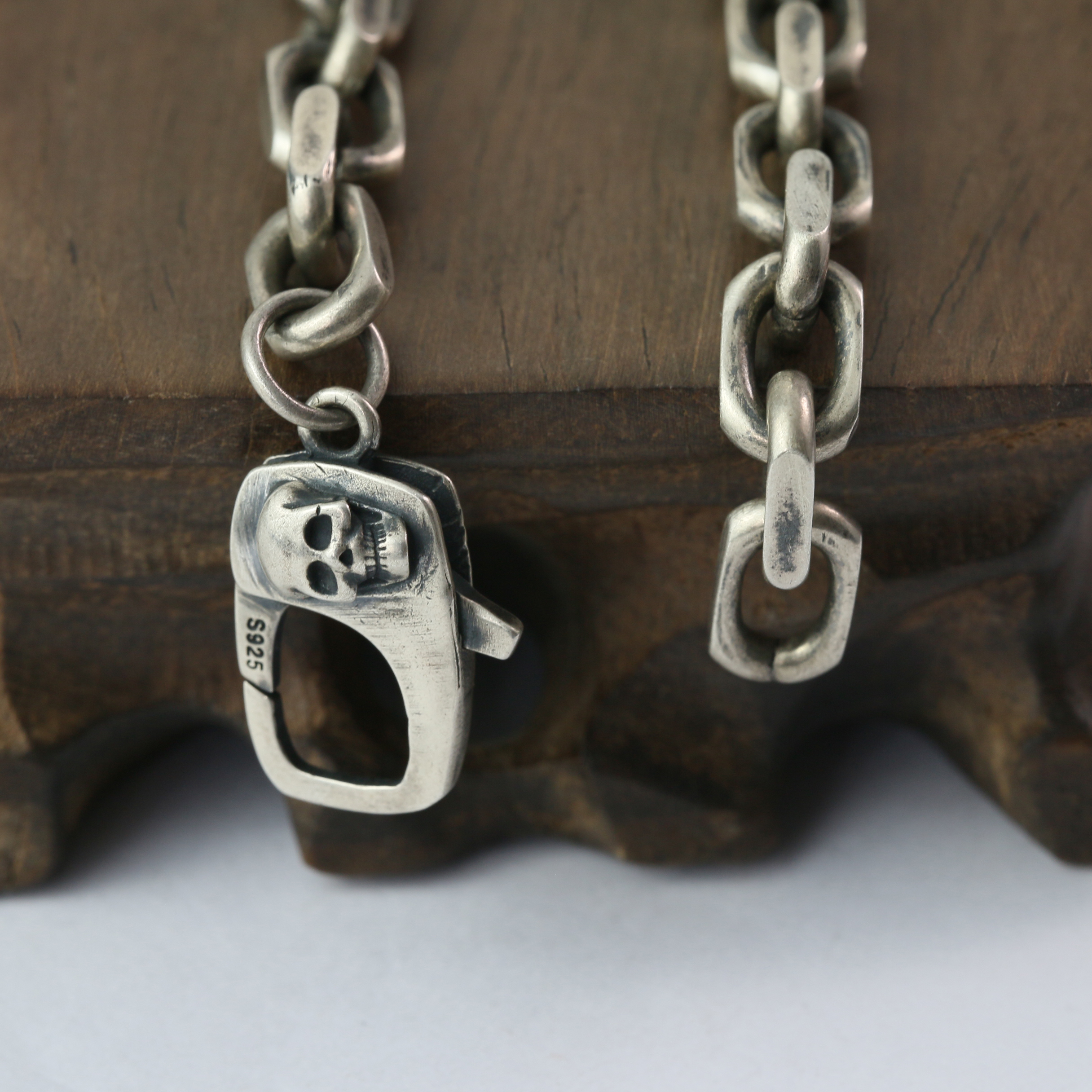Silver Chain Mens Chain Sterling 925 Chain 7.2mm