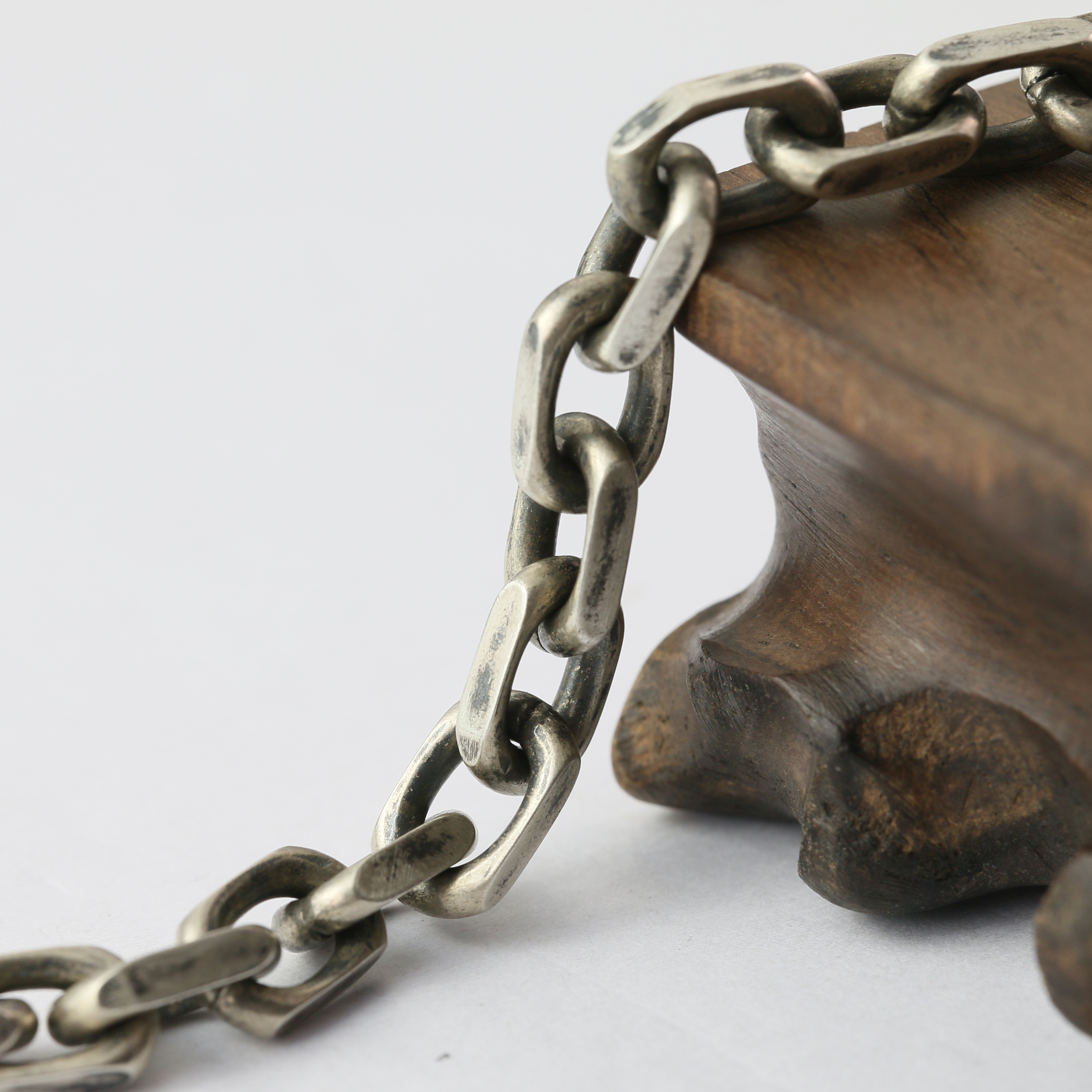 Skull Bracelet Chain  Silver Chain Mens Chain Sterling 925 Chain