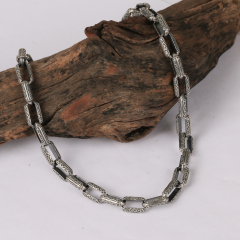 Silver Chain Mens Chain Sterling 925 Chain 9.5mm