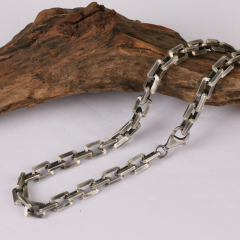 Silver Chain Mens Chain Sterling 925 Chain 6mm 8mm