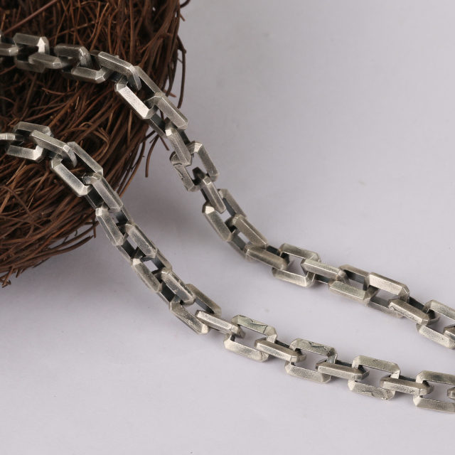 Silver Chain Mens Chain Sterling 925 Chain 6mm 8mm