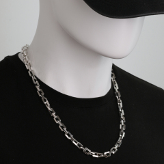 Silver Chain Mens Chain Sterling 925 Chain 6mm 8mm