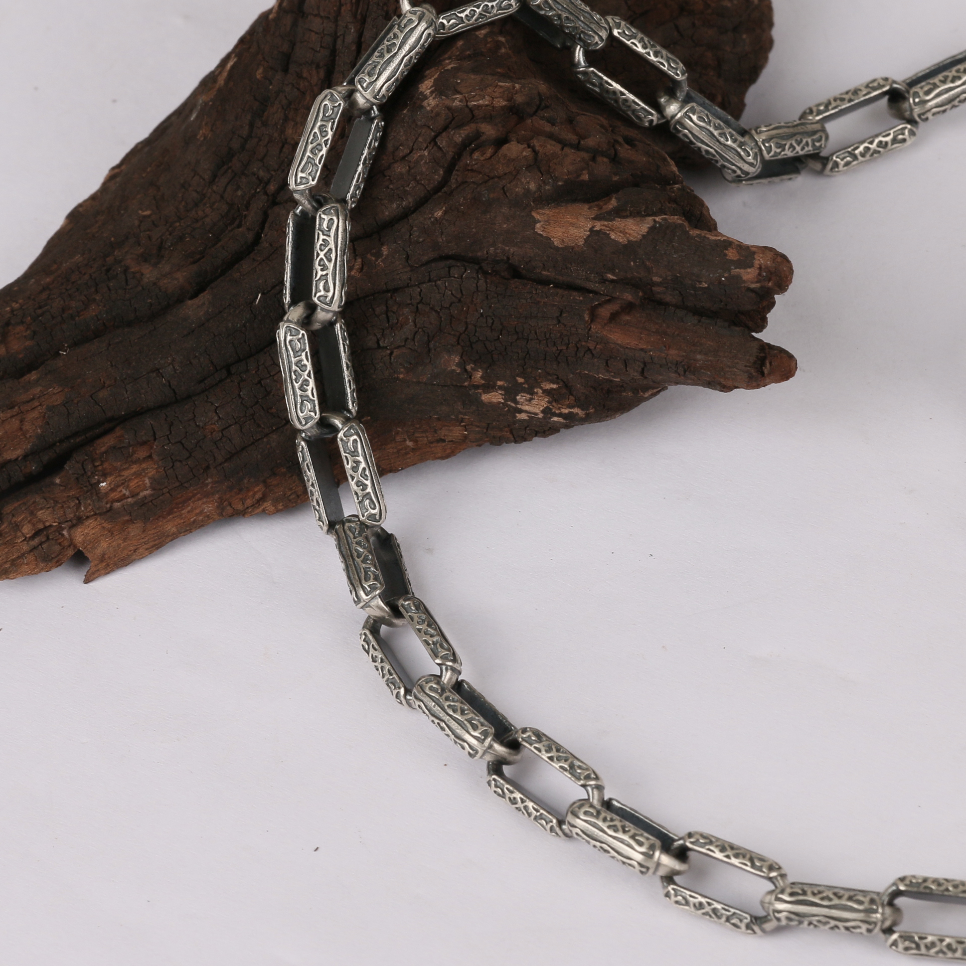 Silver Chain Mens Chain Sterling 925 Chain 9.5mm