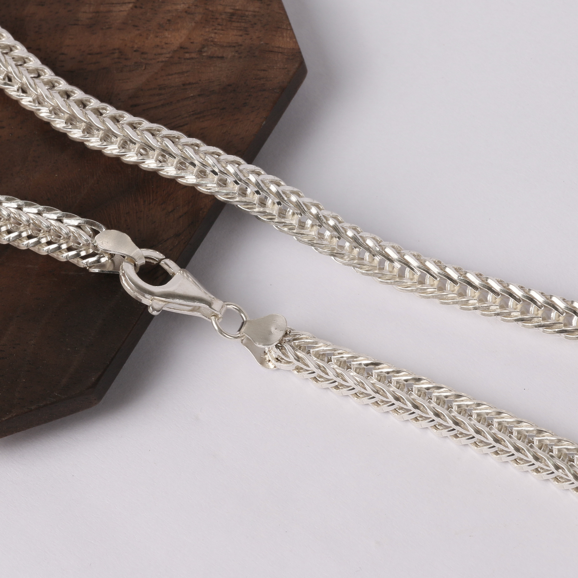 Silver Chain Mens Chain Sterling 925 Chain 4.5mm 5mm 5.5mm