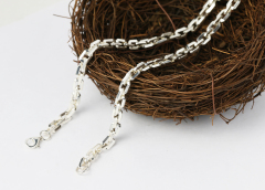 Silver Chain Mens Chain Sterling 925 Chain 6mm 8mm